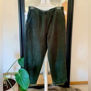 Green Corduroy Pants